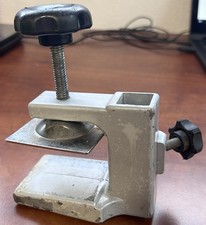 Pet Grooming Table Clamp - dual knob - cast aluminum