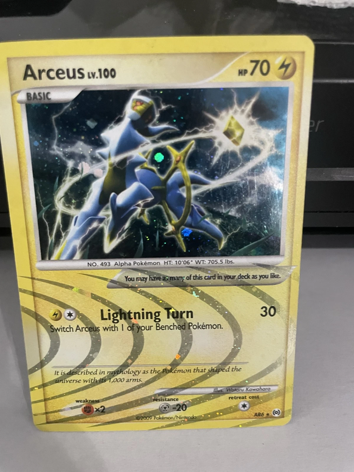 Arceus AR6 Arceus Holo