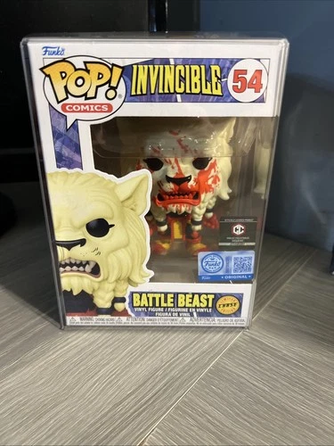 Funko Pop! Invincible Battle Beast #54 CHASE W/ Protector Chalice - Not Mint