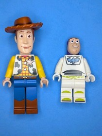 LEGO Disney Pixar: Toy Story Woody & Buzz W/Rocket Minifigures - From Set 7590