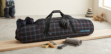 Dakine Plaid Snowboard Bag - Black/Blue/Red Good Condition 15" X 60" SEE NOTES