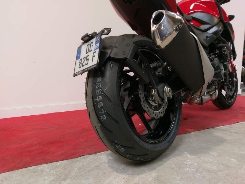 Support de plaque ras de roue Suzuki GSX-S750 étanche en acier noir