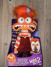 Disney Pixar Inside Out 2 Plush Doll Talks  Shakes Shaking with Anxiety 12  NEW