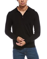 Mette Merino Wool Polo Sweater Men's