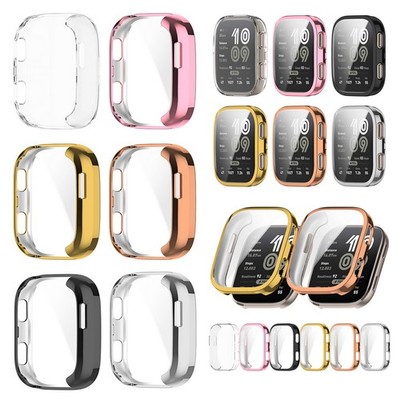 TPU Screen Protector Cover For Amazfit BIP 6 A2435 Watch Full Coverage Bumper