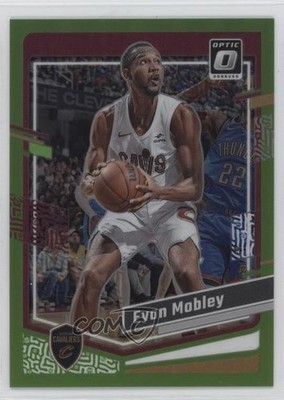 2023-24 Panini Donruss Optic Lime Green Prizm 114/149 Evan Mobley #45 06y2