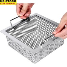 Ergonomic Floor Sink Strainer 304 Stainless Steel Drain Basket Commercial Use