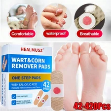 42-420PC Corn Removal Plasters Protective Foot Plaster Pads Patches Wart Plantar