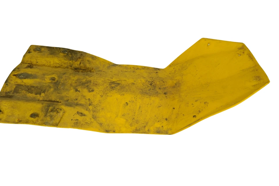 12 SKI DOO SUMMIT XP 800 SKID PLATE GUARD LOWER BELLY PAN YELLOW STOCK OEM SB54 - Image 4 of 4