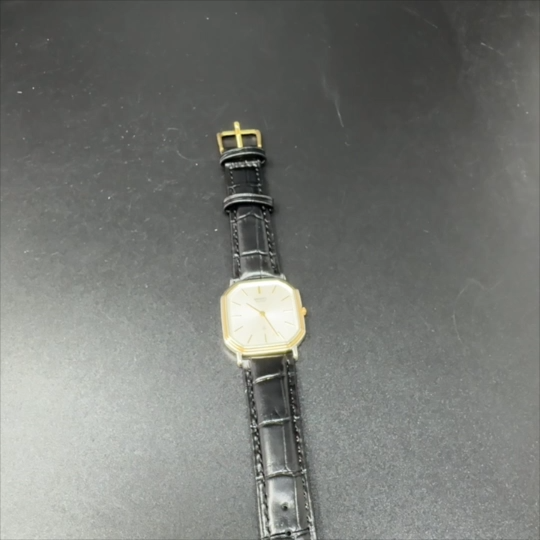 Vintage 1981 [MINT] SEIKO Chariot 5930-5600 Octagon Thin Tank