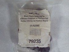 Round Slip-On Furniture Protective Leg Tips PKG of 24 ,6J582, MG 