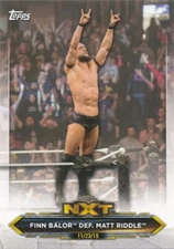 #61 Finn Bálor def. Matt Riddle 2020 Topps WWE NXT