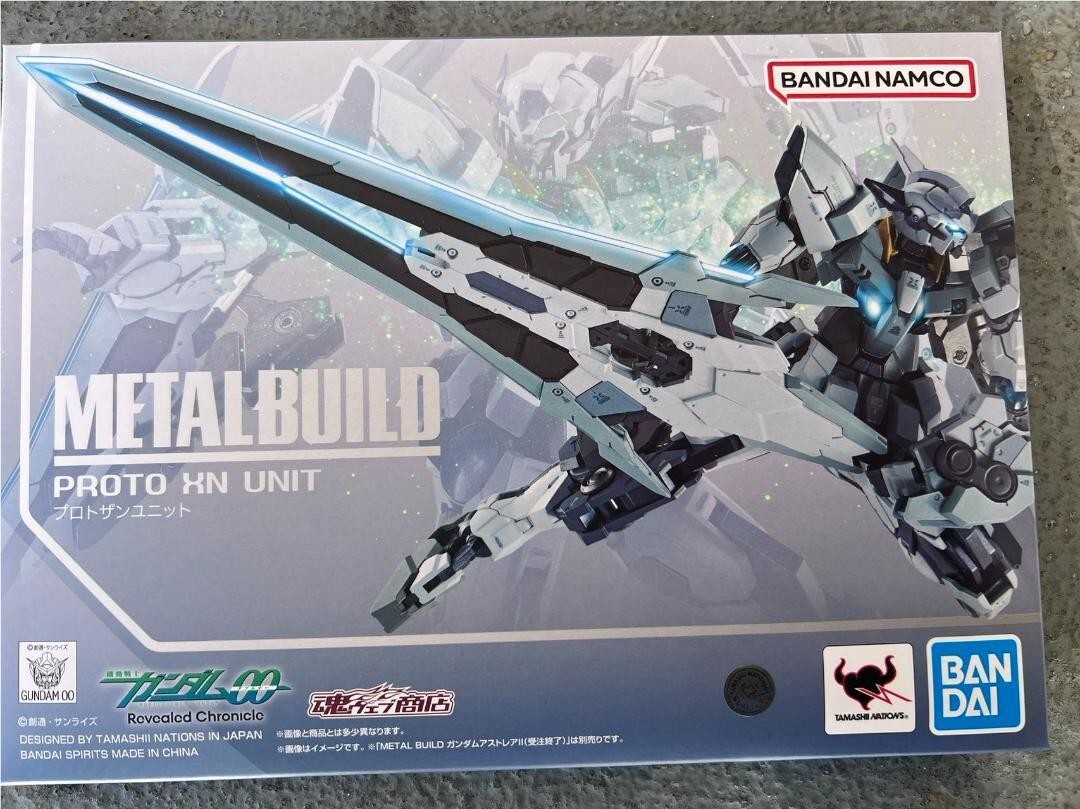 BANDAI Metal Build PROTO XN UNIT Action Figure Gundam 00 Revealed