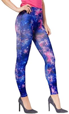 First Looks By Hue Women's Seamless Leggings Second Skin Sm/Med Mult