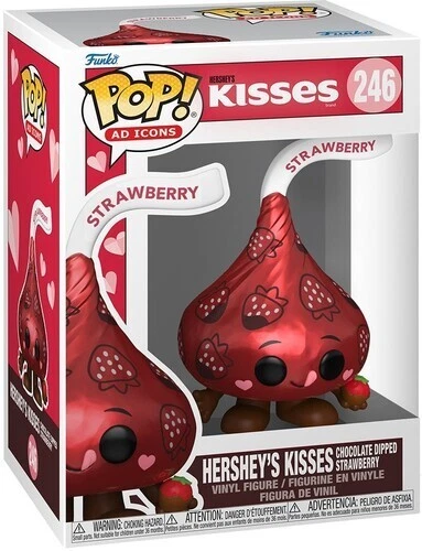 Funko Pop! Ad Icons Hershey’s Kisses Chocolate Dipped Strawberry Vinyl Figure