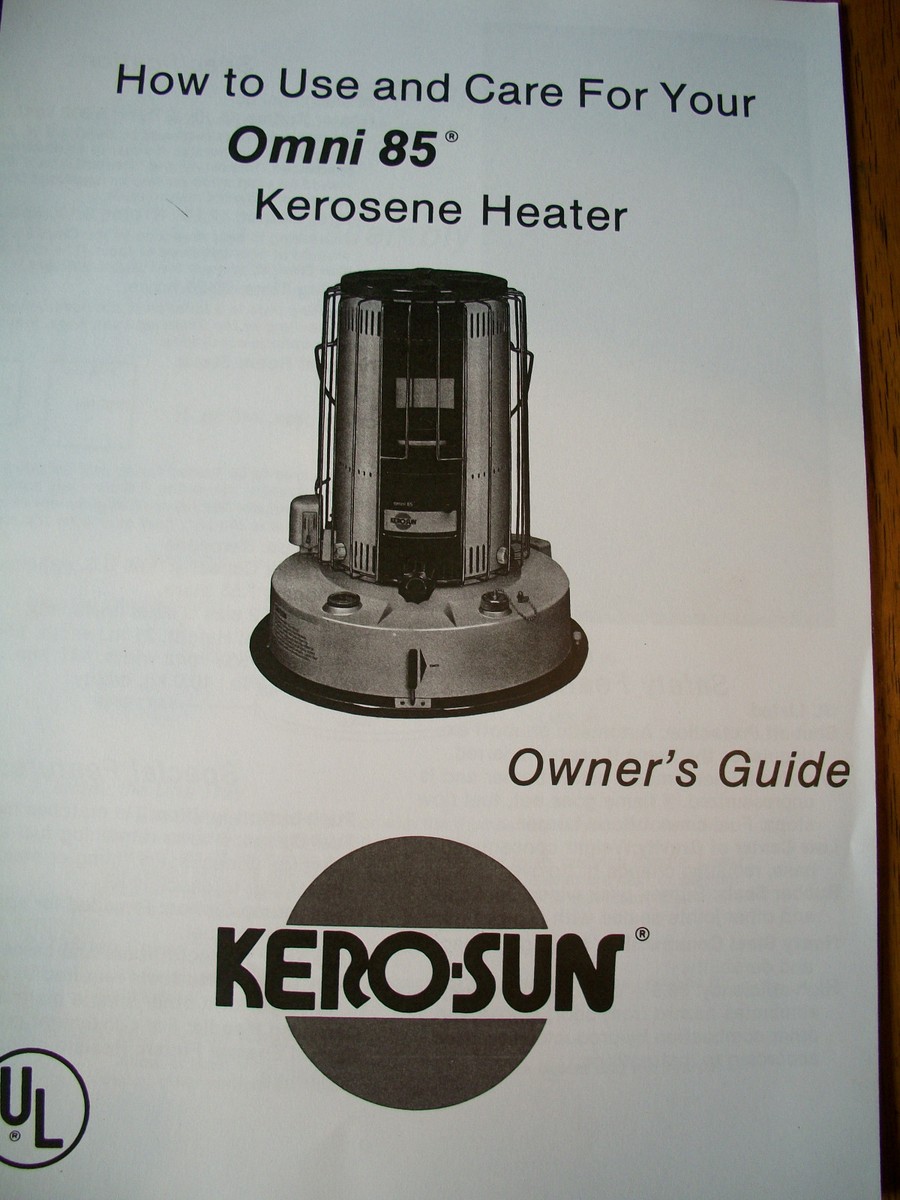KERO-SUN -Toyostove, Toyotomi, Omni 85 Owners/Parts Manual | eBay