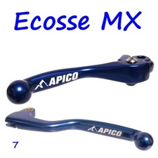 Yamaha YZ450F 2003-2006 APICO Blue Forged Brake Clutch Lever Set Motocross