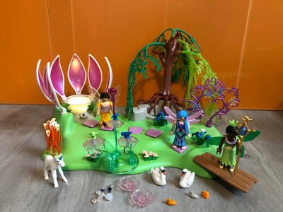 sympa base Ile des fées 5444 Playmobil princesse féerie 0489