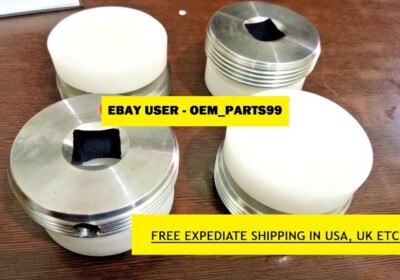 Lot De 4 Patins D'usure Métal Pour Stabilisatrice JCB - Modèles 3CX, 3D, Etc., Neufs