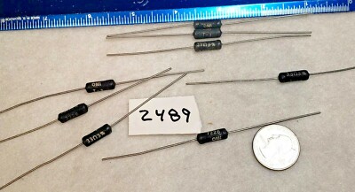 (8) New! OMI T-3 Power Resistor 33 Ohm, 3 Watt 3%