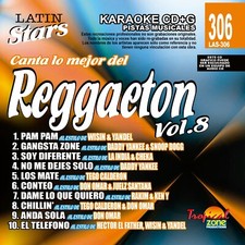 Karaoke Latin Stars 306 Reggaeton Vol. 8