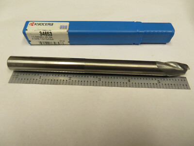 1640-0650.600 Kyocera .0650 Carbide 2 Flute End Mill .00 1640-0650.600 Kyocera .0650 Carbide 2 Flute End Mill .00