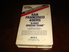 Rare NFL FILMS SAN FRANCISCO 49ers 1981 A Very Special TEAM HIGHLIGHTS - BETA II