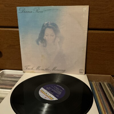 Touch Me In The Morning LP Record Diana Ross 1973 Motown Vg+