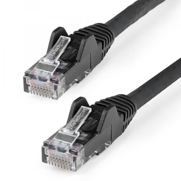 Startech - Cables CAVO ETHERNET CAT 6 UTP DA 10M CAVO PATCH ANTIGROVIGLIO NERO