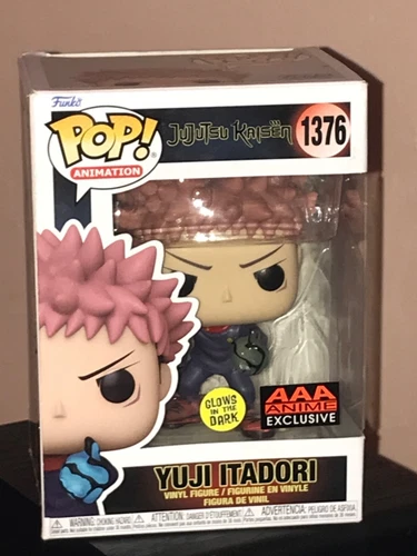 Funko Pop Jujutsu Kaisen Yuji Itadori Divergent Fist Figure AAA Anime Exclusive