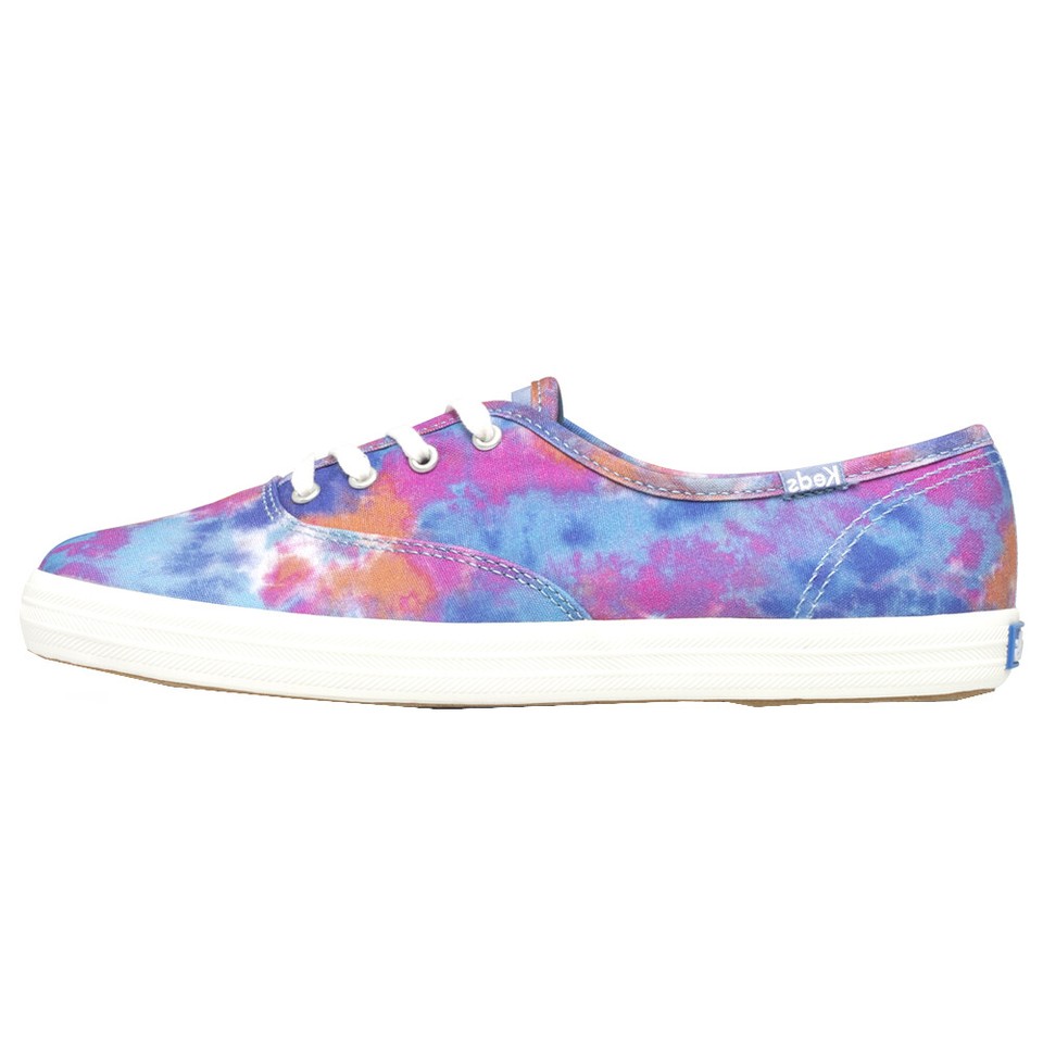 Keds Triple Up Tie Dye Foxing – Scarpe Da Ginnastica Donna Con Plateau 3,8 Cm – Tela Tye Die