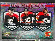 Calgary Flames 2023-24 Upper Deck MVP Hockey Alternate Threads #AT-3