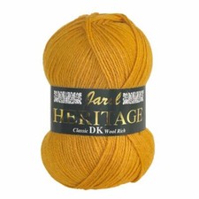 Jarol HERITAGE DK Knitting Wool Yarn 100g - 140 Gold