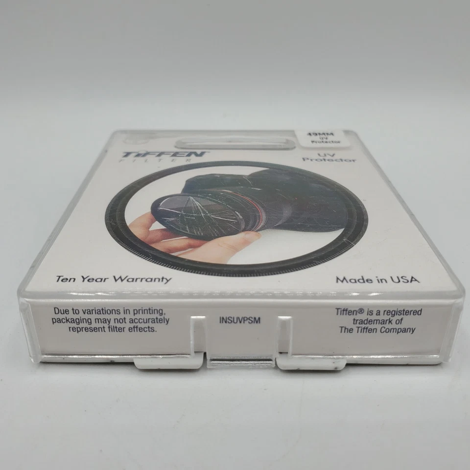 Tiffen 49mm Ultra Violet Protector Filter, *Made in USA* - EX - Image 4 of 4