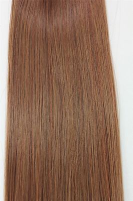 Haarverlängerung Zum Anklipsen – 15,2 Cm Echthaar, Dunkelbraun, Für Mehr Volumen & Dicke