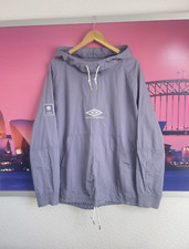 Pretty Green x Umbro Hooded Jacket Smock | RARE | XL | Oasis Liam Gallagher