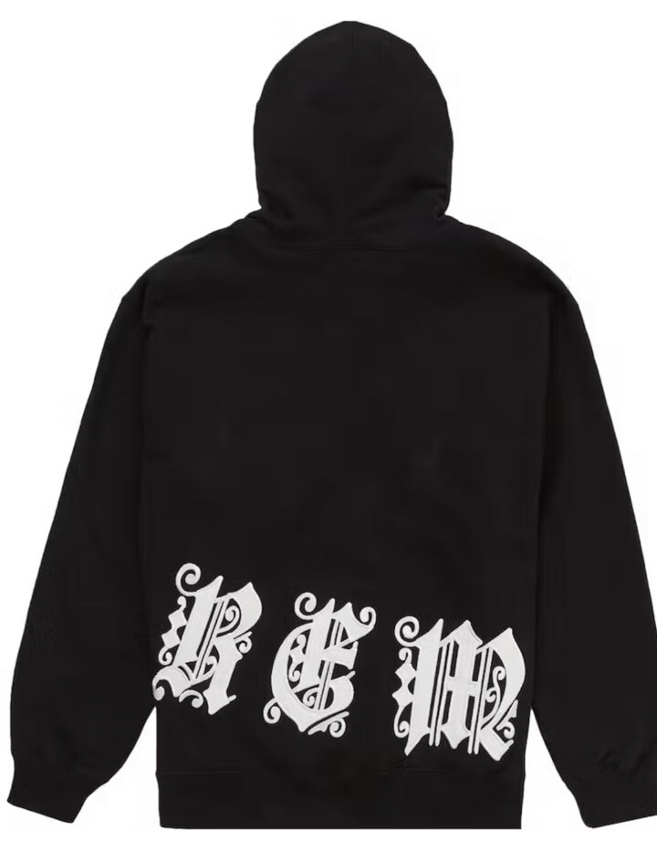 Supreme Old English Stripe Zip Up Sweat Black Size Small for Supreme Old English Stripe Zip Up Sweat Black Size Small for