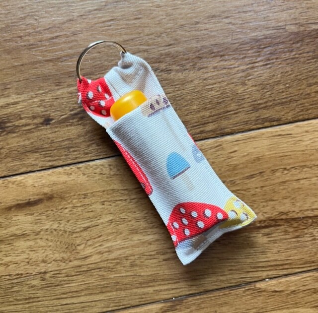 Sewing Tutorial How To Make A Chapstick Keychain Holder Bee