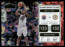 2021-22 Panini Contenders - Game Night Ticket Green Ice #20 Bradley Beal