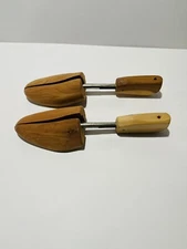 Cedar Wood Vintage Rochester  Shoe Tree Co. Shoe Keepers Mens Large #5  PHOTOS
