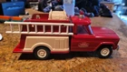 Tonka Toys Jeep Fire Engine/Pumper - 10" length