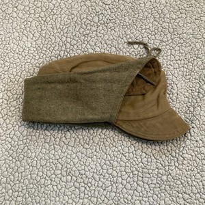 Original WWI US Army M1907 Winter Cap Hat  Named