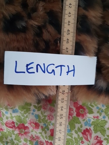 Vintage Bebe Sydney Faux Fur Jacket Womens size XS 6 8 ? Leopard Retro 90s Y2K - Picture 12 of 12