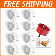 Automatic Chicken Feeder Ports, 5 Gallon Capacity