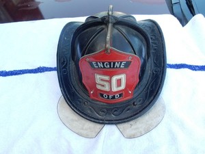 ANTIQUE Fireman's Hat