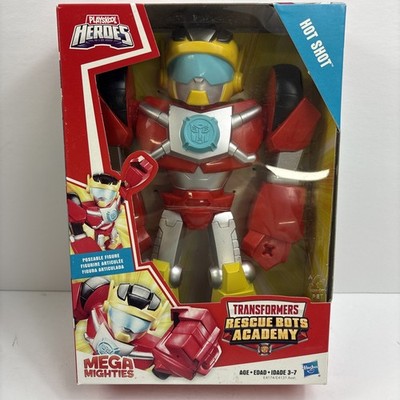 Playskool Heroes Transformers HOT SHOT Rescue Bots Academy  Age 3-7 Hasbro New