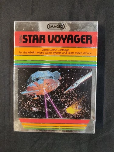 Star Voyager - IMAGIC / ATARI 2600 - Complete In Box - UNTESTED - 1982