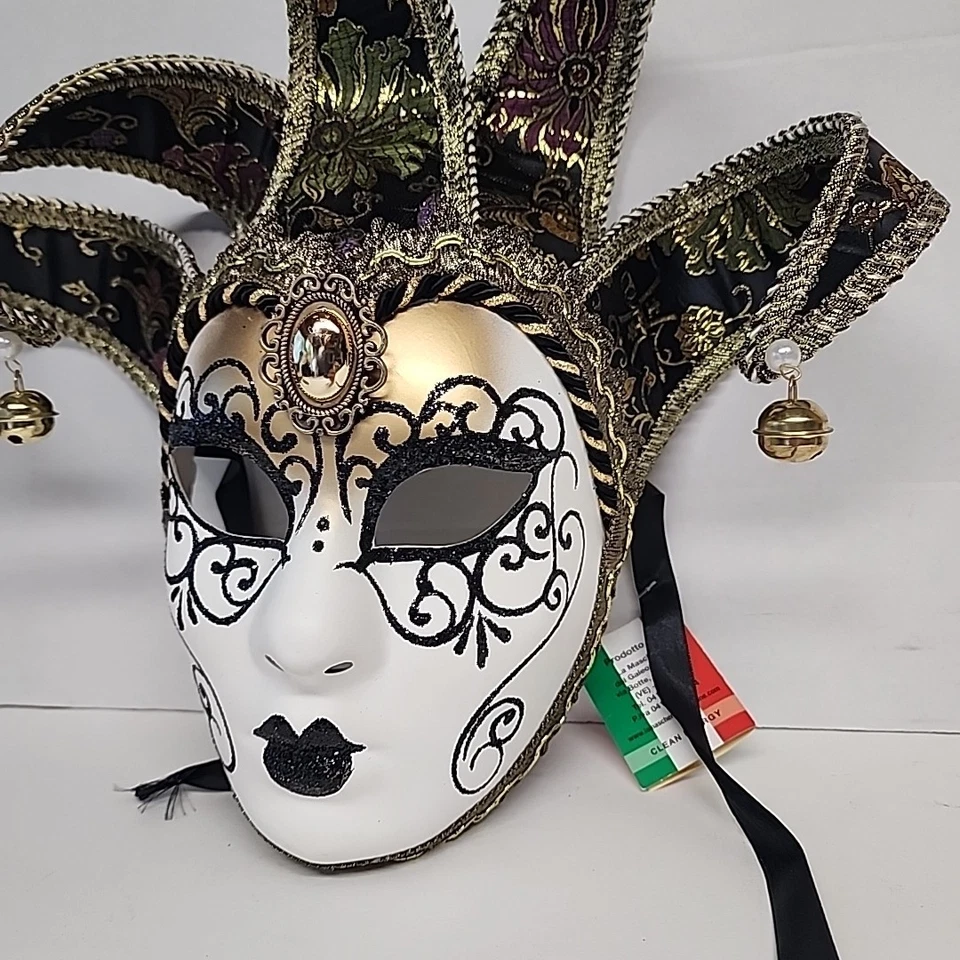 MASCARADA VENECIANA CARNAVAL HECHA EN VENICE MASCCHERA Del Galeone Italia Foto 2 de 4