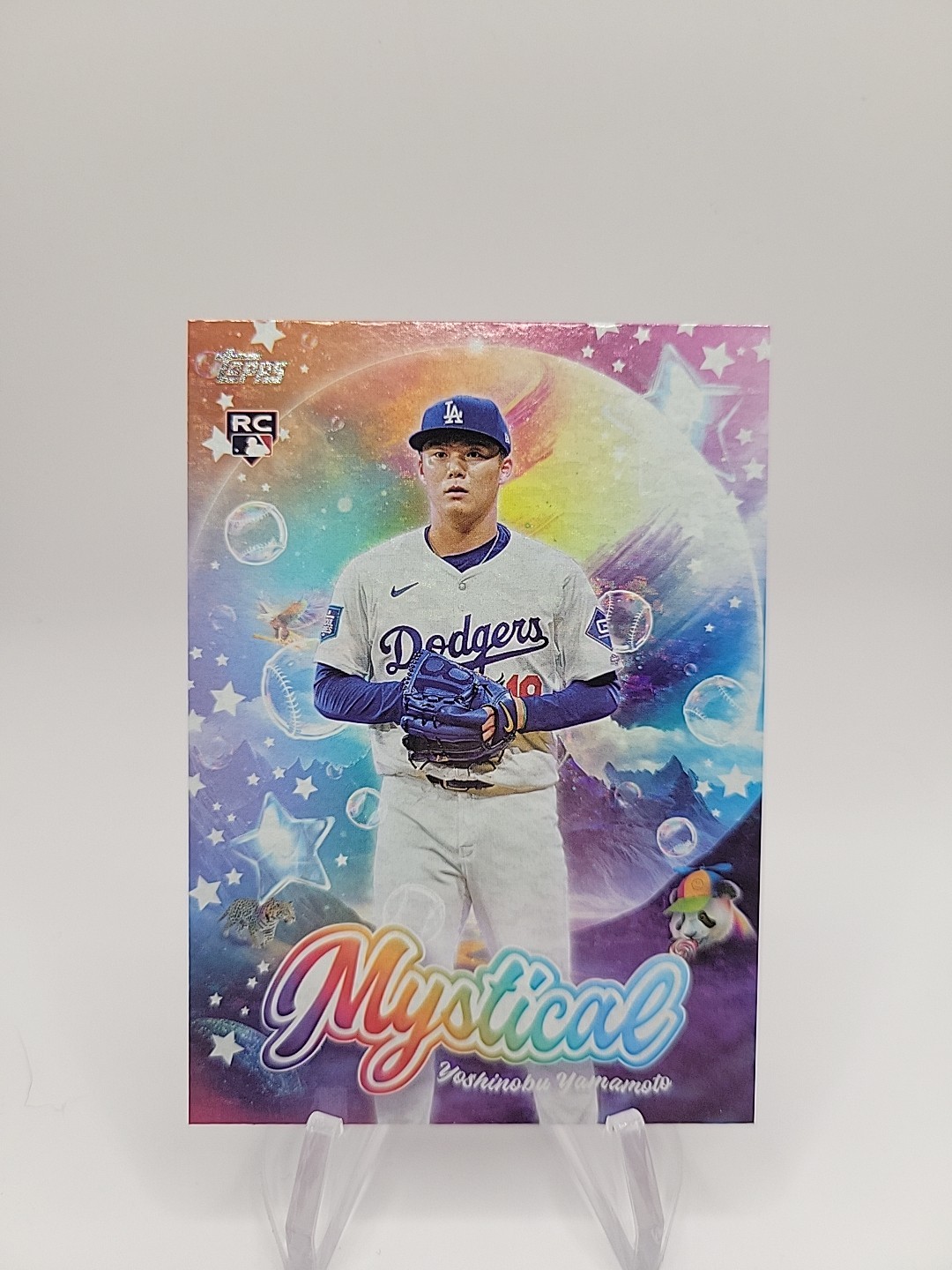 2024 Topps Update Yoshinobu Yamamoto Mystical RC Rookie #MYS-13 Dodgers