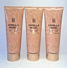 3 Vanilla Rebel Victoria's Secret Fragrance Lotion 8 fl oz